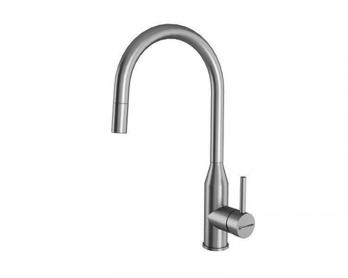 Смеситель для кухни KUCHENSTERN TIDA-S 409SS40 цвет Нержавеющая сталь