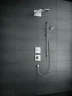 Смеситель для душа Hansgrohe ShowerSelect HighFlow 15760140 с термостатом Шлифованная бронза латунь встраиваемый