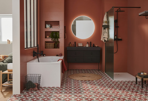 Смеситель для раковины Jacob Delafon Vivienne Signature E38682-LB2-BL Черный матовый латунь