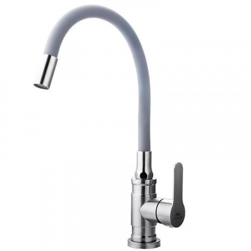 Смеситель для кухни Fashun A54401-12 цвет Сатин Серый