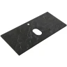 Столешница под раковину BelBagno 100 KEP-100-MNO Marmo Nero Opaco искусственный камень (литьевой мрамор)