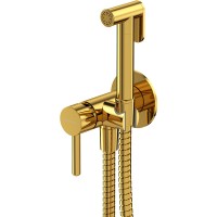 Гигиенический душ со смесителем Whitecross Y gold SYSYBI2GL Золото латунь встраиваемый