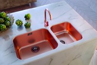 Кухонная мойка Alveus Variant 40 Monarch Copper 340x400x180 1113586 Медь нержавеющая сталь встраиваемый
