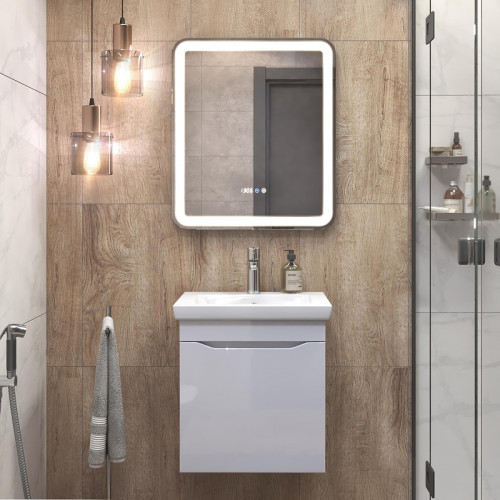 Тумба под раковину Vigo Grani 50 028 подвесная цвет Белый