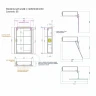 Зеркальный шкаф Alavann Cosmetic 60 ALV0770001 цвет Белый
