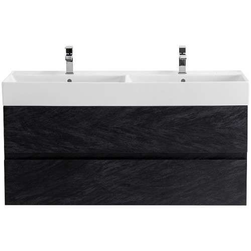 Тумба под раковину Cezares Molveno 46 120 MOLVENO 46-120-2C-SO-2-NR подвесная Nero МДФ / ЛДСП