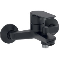 Смеситель для ванны Jacob Delafon Oscar E29844-BL Черный матовый латунь на стену
