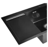 Кухонная мойка Wisent 78 WS37851B-R/WGER019B/W325014 цвет Графит