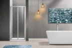 Душевая дверь Vincea Garda 80 VDB-1G800CL профиль Хром стекло прозрачное
