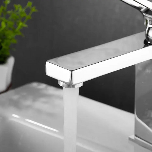 Смеситель для раковины Shevanik S6801 цвет Хром