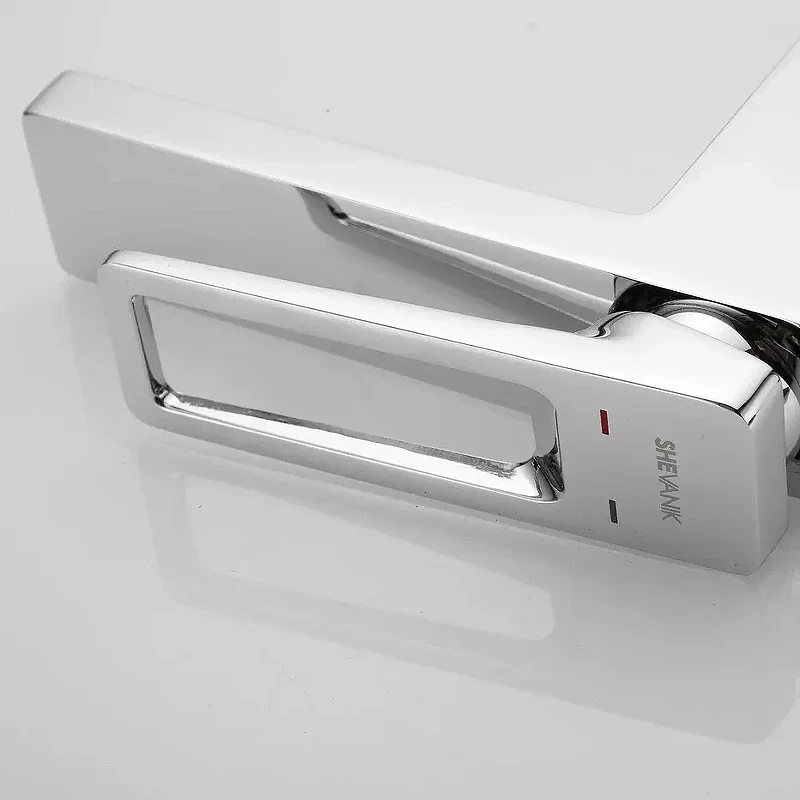 Смеситель для раковины Shevanik S6801 цвет Хром