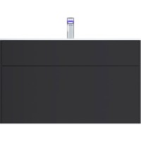 Тумба под раковину AM.PM Inspire V2.0 100 M50AFHX1003GM подвесная Графит матовая МДФ / ЛДСП