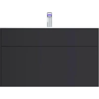 Тумба под раковину AM.PM Inspire V2.0 100 M50AFHX1003GM подвесная Графит матовая МДФ / ЛДСП