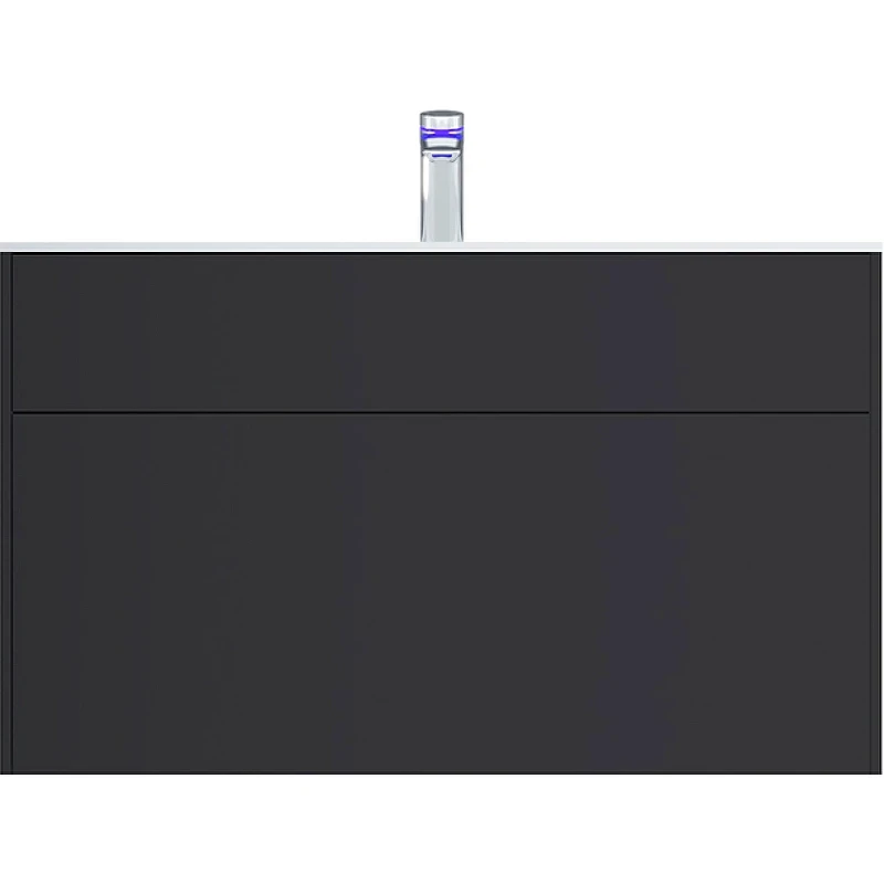 Тумба под раковину AM.PM Inspire V2.0 100 M50AFHX1003GM подвесная Графит матовая МДФ / ЛДСП