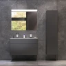 Тумба под раковину AM.PM Inspire V2.0 100 M50AFHX1003GM подвесная Графит матовая МДФ / ЛДСП