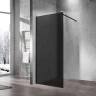 Душевая перегородка Vincea Walk-In 90 VSW-1H900GFB профиль Черный матовый стекло тонированное матовое