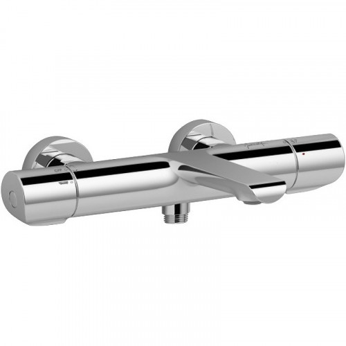 Смеситель для ванны Jacob Delafon Avid E97386-CP с термостатом Хром латунь на стену