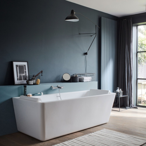 Смеситель для ванны Jacob Delafon Avid E97386-CP с термостатом Хром латунь на стену