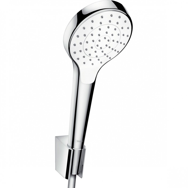 Душевой гарнитур Hansgrohe Croma 26410400 Хром Белый пластик на стену