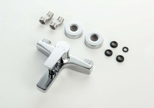 Смеситель для ванны Aquatek Лугано AQ1740CR цвет Хром