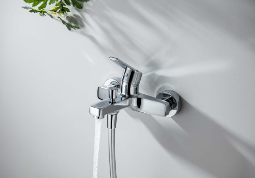 Смеситель для ванны Aquatek Лугано AQ1740CR цвет Хром