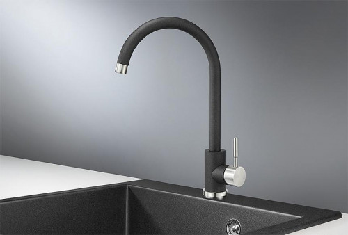 Смеситель для кухни Granula Standart ST-4031 цвет Черный
