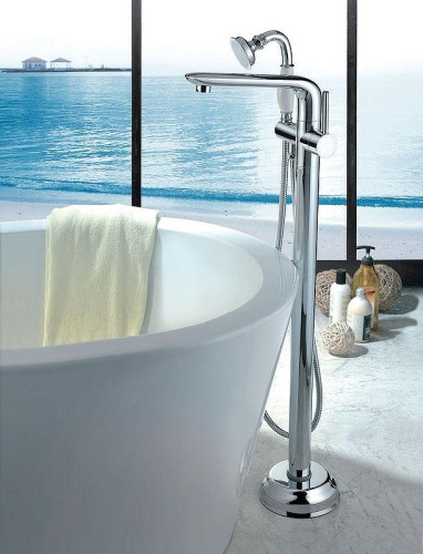 Смеситель для ванны Aquanet JA-5001 188172 Хром
