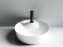 Раковина-чаша Ceramicanova Element 43 CN6014 Белая фаянс накладная