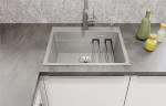 Кухонная мойка Blanco Etagon 6 Silgranit 524540 Темная скала