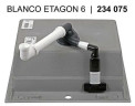 Кухонная мойка Blanco Etagon 6 Silgranit 524540 Темная скала
