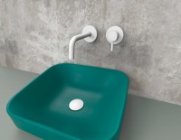 Смеситель для раковины Paffoni Light LIG006BO70 Белый матовый встраиваемый