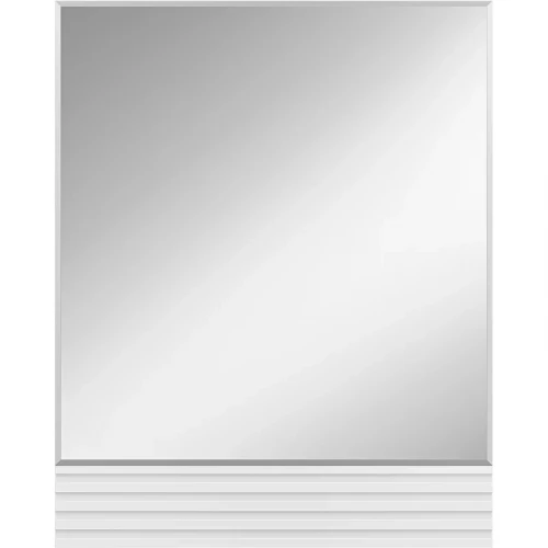Зеркало Brevita Dakota 80 DAK-01080 Белое матовое МДФ / ЛДСП, стекло