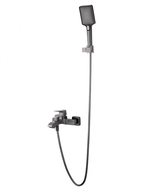 Смеситель для ванны Wonzon & Woghand Flex WW-88037072-BGM цвет Темный графит