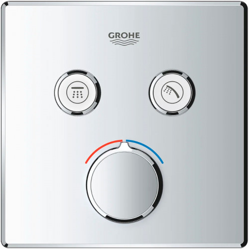 Смеситель для душа Grohe Grohtherm SmartControl 29148000 Хром латунь встраиваемый