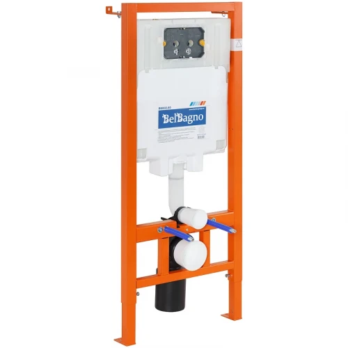 Инсталляция BelBagno BB002-80/BB009-MR-BIANCO с Белой клавишей смыва пластик