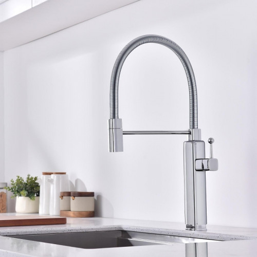 Смеситель для кухни Vincea VKF-101CH цвет Хром