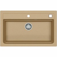 Кухонная мойка Alveus Granital Atrox 40 Beige G55 790x500 1140445 Бежевая искусственный камень (литьевой мрамор) встраиваемая сверху, встраиваемая снизу