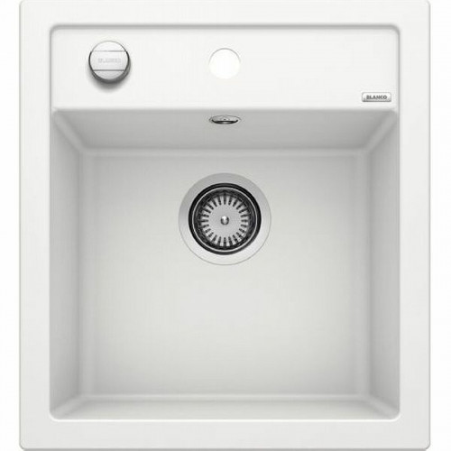 Кухонная мойка Blanco Dalago 45 517160 Белая искусственный камень (литьевой мрамор) встраиваемый