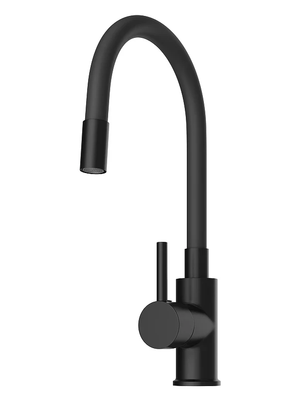 Смеситель для кухни Domaci Равенна DMC01150BK цвет Черный матовый