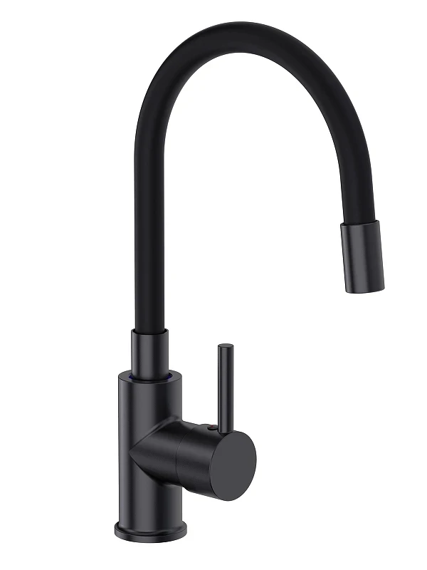 Смеситель для кухни Domaci Равенна DMC01150BK цвет Черный матовый