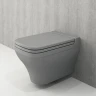 Унитаз Bocchi Scala 1080-006-0129 подвесной Серый матовый без сиденья фарфор подвесной