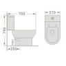 Унитаз-компакт Olive's Skil SK31126DP с бачком и сиденьем Микролифт