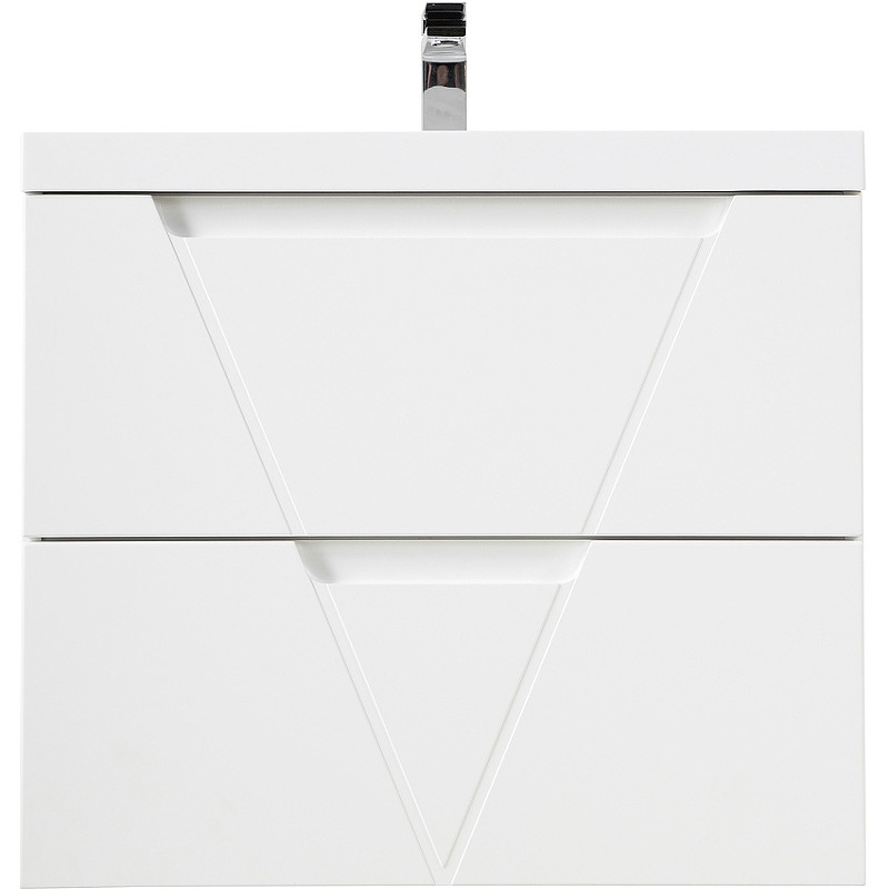 Тумба под раковину BelBagno Vittoria 80 VITTORIA-800-2C-SO-BO-P подвесная Bianco Opaco МДФ / ЛДСП