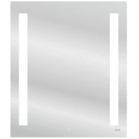 Зеркало Cersanit Led 020 Base 60 KN-LU-LED020*60-b-Os с подсветкой с диммером МДФ / ЛДСП, стекло
