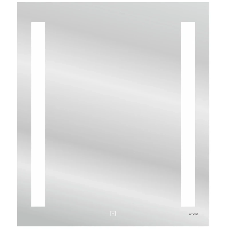 Зеркало Cersanit Led 020 Base 60 KN-LU-LED020*60-b-Os с подсветкой с диммером МДФ / ЛДСП, стекло