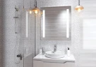 Зеркало Cersanit Led 020 Base 60 KN-LU-LED020*60-b-Os с подсветкой с диммером МДФ / ЛДСП, стекло