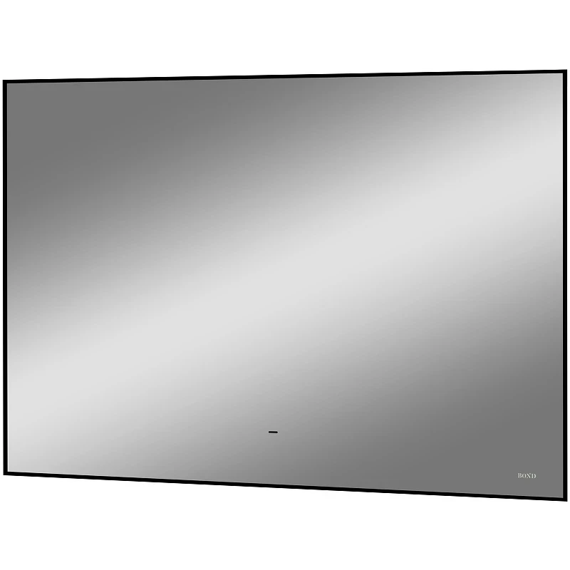 Зеркало Bond Cube 100x80 M36ZE-10080 с подсветкой Черное с бесконтактным выключателем стекло