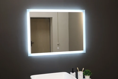 Зеркало Silver Mirrors Norma-Lite 80 LED-00002595 с подсветкой с сенсорным выключателем и диммером стекло