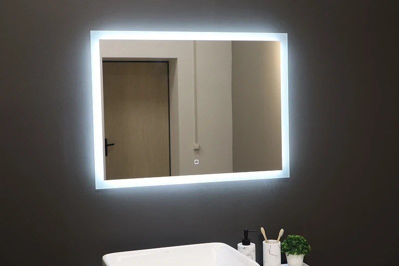 Зеркало Silver Mirrors Norma-Lite 80 LED-00002595 с подсветкой с сенсорным выключателем и диммером стекло
