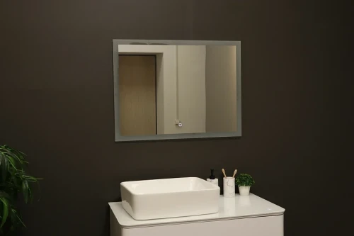Зеркало Silver Mirrors Norma-Lite 80 LED-00002595 с подсветкой с сенсорным выключателем и диммером стекло